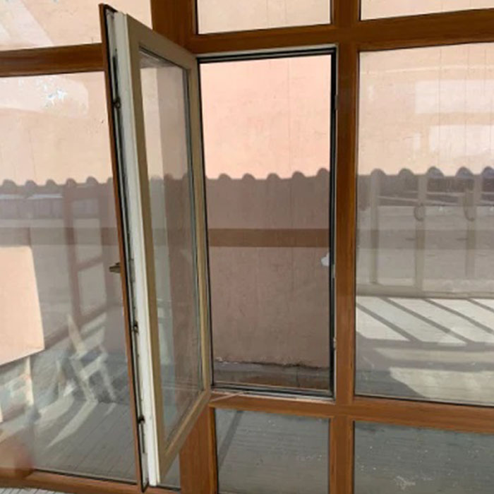 Prix ​​​​des baies vitrées en verre à double vitrage de remplacement en PVC