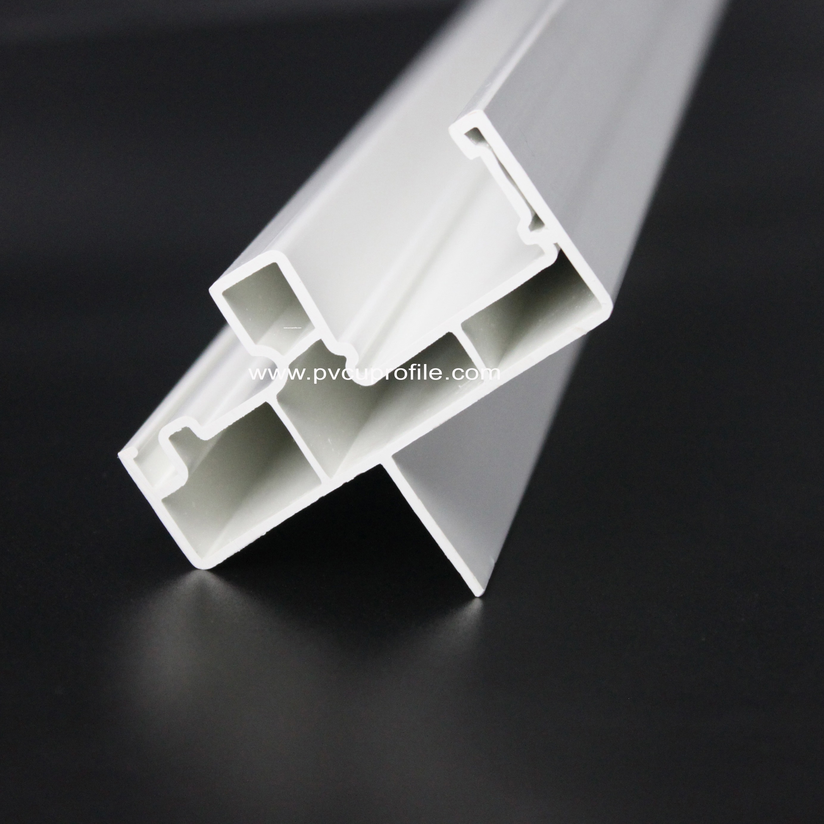 Système de fenêtre PVC Système de style American UPVC / PVC Plastic