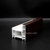 Profils en plastique UPVC/Profilés en PVC d'extrusion pour fenêtres et portes