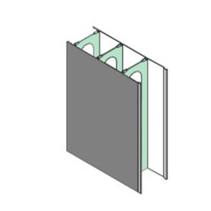 Panneaux en vinyle des profilés en PVC de coffrage permanent du système de mur en béton