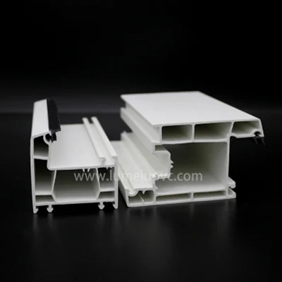 Profils de fenêtre en PVC de couleur blanche de haute qualité en Chine