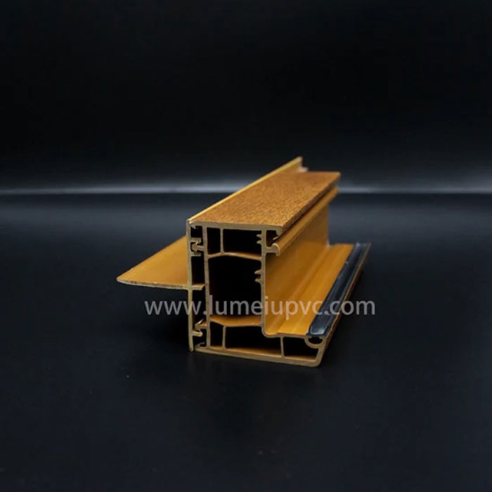 Profils en plastique UPVC/Profilés en PVC d'extrusion pour fenêtres et portes